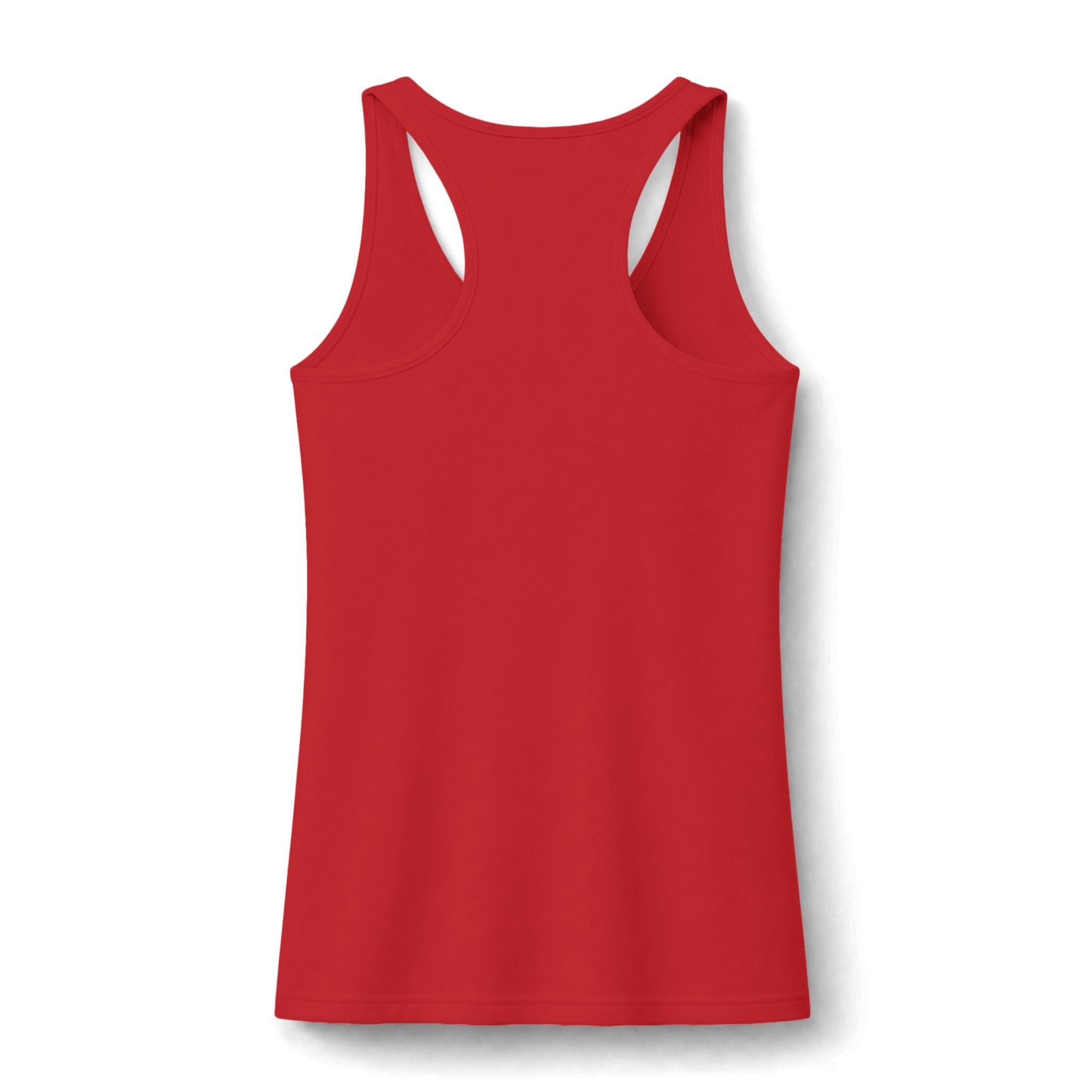 Horses & Coffee Tank Top — "Powered by Horses and Coffee" Women's Racerback