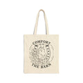 Comfort Is in the Barn tote bag | Horse horseshoe floral design