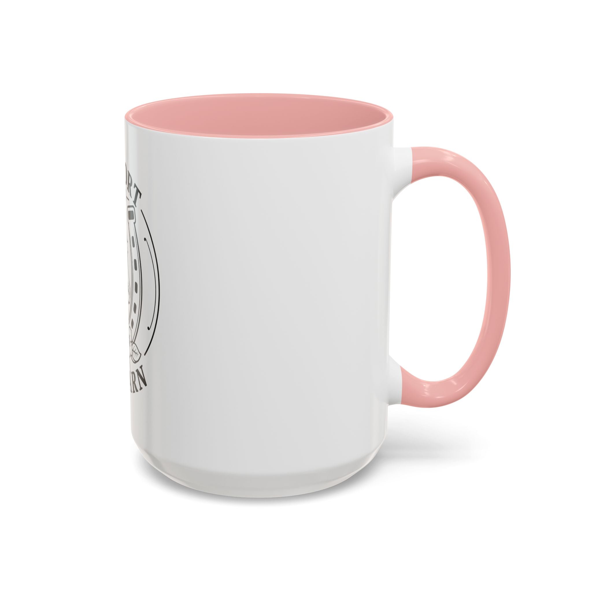Comfort Is In The Barn Horse Mug — Rustic Horseshoe Coffee Cup (11/15oz)